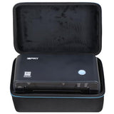Hard Storage Case For Idprt Bluetooth Thermal 4X6 Label Printer - Travel Case For Jade/Pedoolo/Knaon/Nelkoglobal/Nelko Label Printer(Box For Sale) (Black & Blue, 4X6)