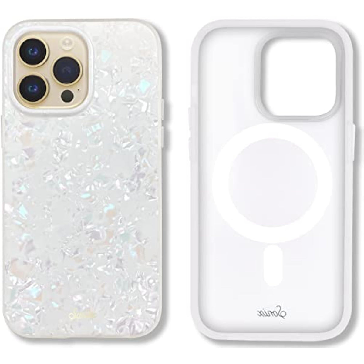 Sonix Case for iPhone 14 Pro | Compatible with MagSafe | 10ft Drop Tested | Pearl Tort