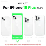 iPhone 15 Plus Case 6.7" Slim Liquid Silicone Pink