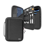 tomtoc Portfolio Case for 11 Inch iPad Pro M4, M2&M1 & iPad Air M3&M2, 2025 iPad A16, 10.9-in iPad Air 5 & iPad 10, Carrying Storage Sleeve Bag with Accessories Compartment