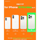 Air Case For Iphone 16 Pro Max Clear, Compatible With Magsafe, -Grade Drop Protection Cover With Built-In Air-Pink