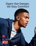 Aerofit 2 By Anker, Open-Ear Headphones, Real-Time Translation Earbuds, 4 Adjustable Positions For Every Ear Size, 2× Richer Bass, Hi-Res, 42H Playtime, Ip55,Ai Clear Calls,Wireless Charging