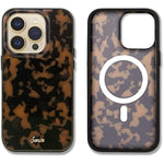 Sonix Case for iPhone 14 Pro | Compatible with MagSafe | 10ft Drop Tested | Tortoiseshell | Brown Tort