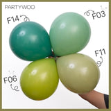 Sage Green Balloon Garland Kit: 100 Matte Boho Party Balloons