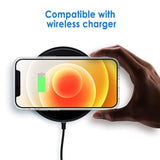JETech Clear Case for iPhone 12 mini, Anti-Yellowing Protection