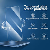 [3 Pack] Designed for iPhone 16e Screen Protector Tempered Glass,Case Friendly Ultra Resistant