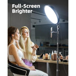 Large Ring Light With 72" Tripod Stand, 6500K Full-Screen Selfie Ring Light For Live Stream, Youtube, Tiktok, Video Recording, Photography, Ring Light Tripod For Iphone/Phone With Remote