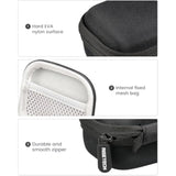 Earbud Case Compatible With Beats Powerbeats Pro 2 Wireless Bluetooth Earbuds, Portable Travel Hard Shell Earphone Case - With Clip (Black)