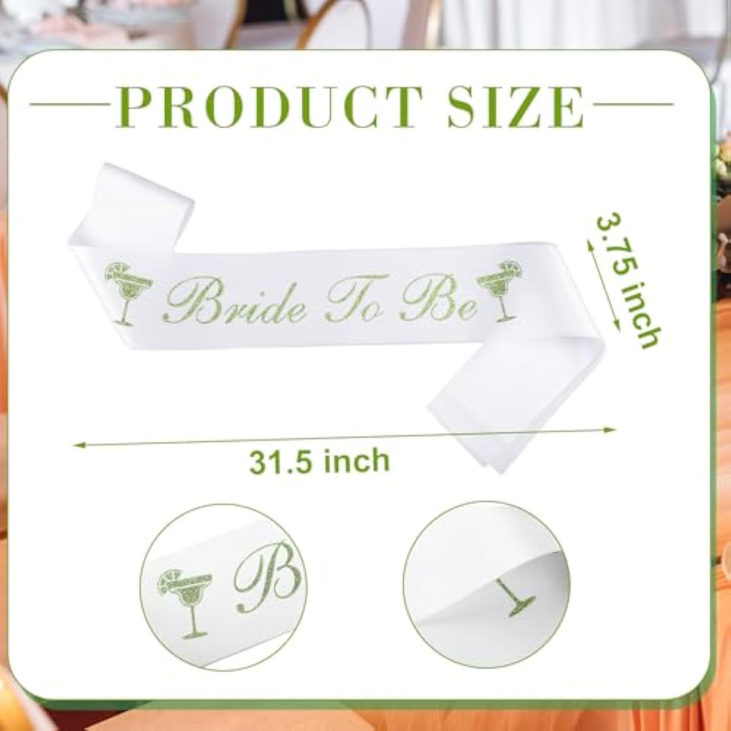 Margs And Matrimony Bachelorette Margarita Party Decoration Bride To Be Sash With Bachelorette Veil And Sash For Matrimony Bridal Shower Gift Wedding Supply