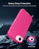 Case for iPhone 17e 5G 2026, Heavy Duty & Rugged Dual-Layer with USB C Port Anti Dust/Scratch Shockproof Protection Phone Cases, Armor Back Cover for
