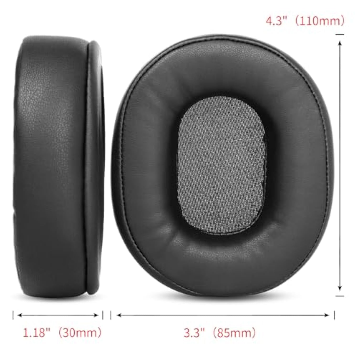 Earpads Replacement Ear Cushions Compatible With Sony Wh-Xb900N/Wh-Ch710N(Whch710N Whch710 Ch710)/Wh-Ch720N(Whch720 Ch720)/Wh-Rf400(Whrf400)/Mdr-Rf895Rk Headphones Ear Pads Cover Parts