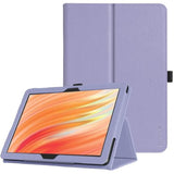 Folio Case Cover For 10.1"Inch Fire Hd 10 Tablet (13Th / 11Th Generation, 2023/2021 Release), With Auto Wake/Sleep, Compatible With Alcatel/Tcl K10 10.1" Tab (Lilac)