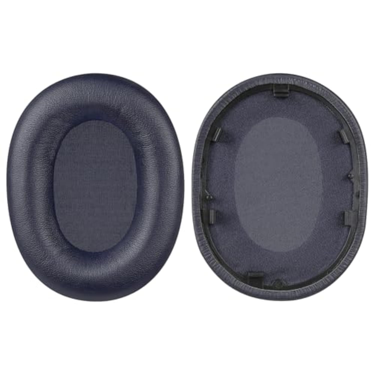 Geekria QuickFit Replacement Ear Pads for Sony WH-1000XM5, WH1000XM5 Wireless Headphones Ear Cushions, Headset Earpads, Ear Cups Cover Repair Parts (Blue)
