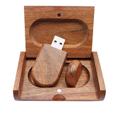 Wooden Usb Flash Drives Pendrive Thumb Drives U Disk Memory Sticks For Birthday Business Valentine'S Day Present (64Gb Usb3.0)