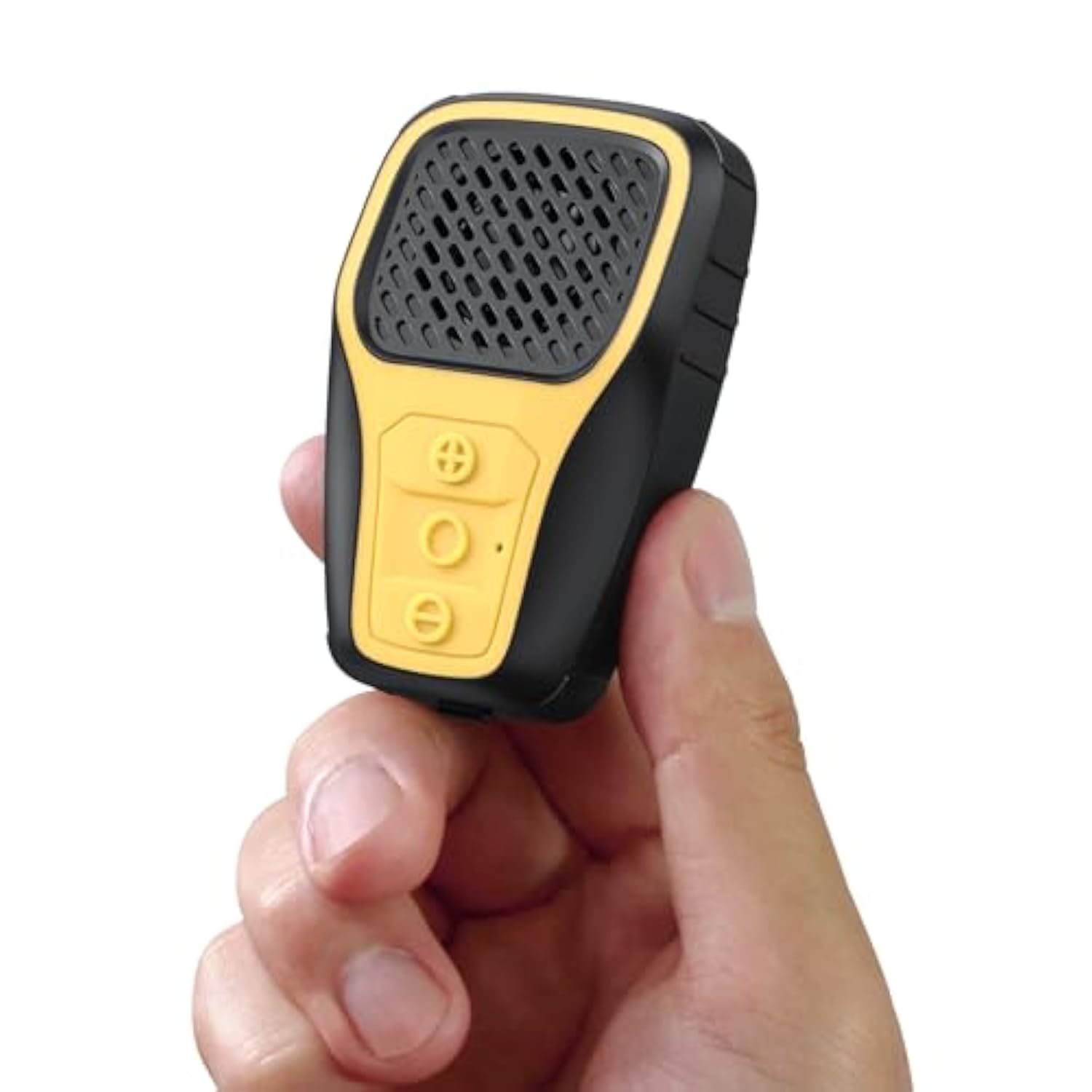 Wearable Bluetooth Speaker, Ip67 Waterproof Clip-On Mini Portable Speakers, Wireless Clip Speaker With Built-In Mic, Hands-Free Music And Calls For Work/Riding/Golf/Outdoor(Yellow)