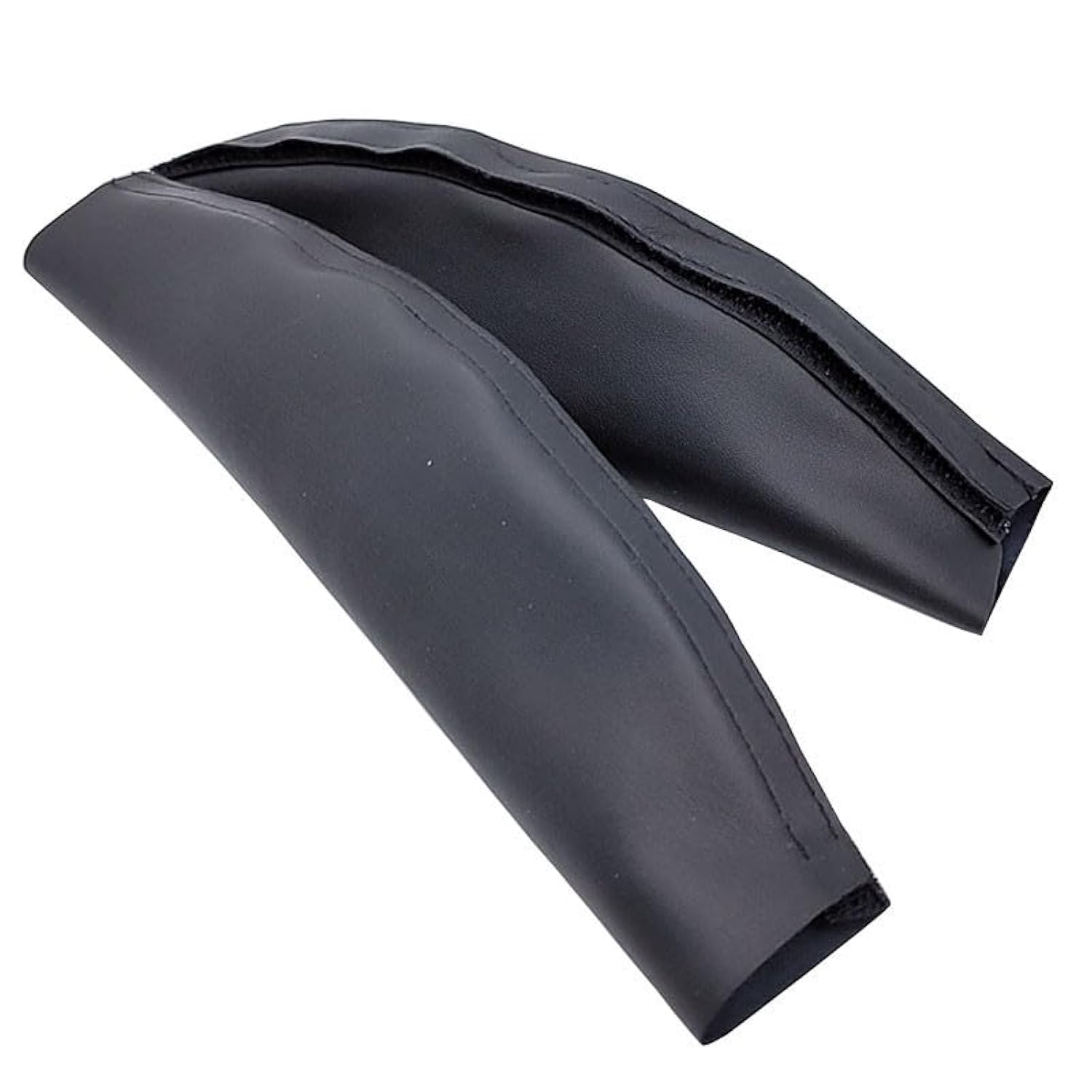 2 Pack Over Ear Headphones Headband Cover Replacement Universal Pu Leather Sweat Headband Protector Sleeve Protective Covers For Diaphragm Headphone Studio Monitor Headphones On-Ear Headset