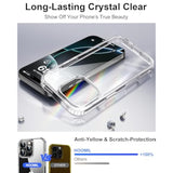 Crystal Clear Hard Back Phone Case for iPhone 16 Pro Max 6.9-Inch, Anti-Scratch Drop Protection, Non-Yellowing Transparent Cover