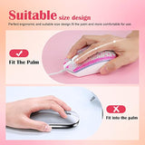 Bling Rhinestones Computer Wired Mouse,7 Colors Backlit Usb Mice For Computer Laptop Personalized Gift