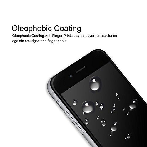 (2 Pack) Designed for Apple iPhone 6 and iPhone 6s (Privacy) Anti Spy Tempered Glass Screen Protector, 0.33mm, Anti Scratch, Bubble Free