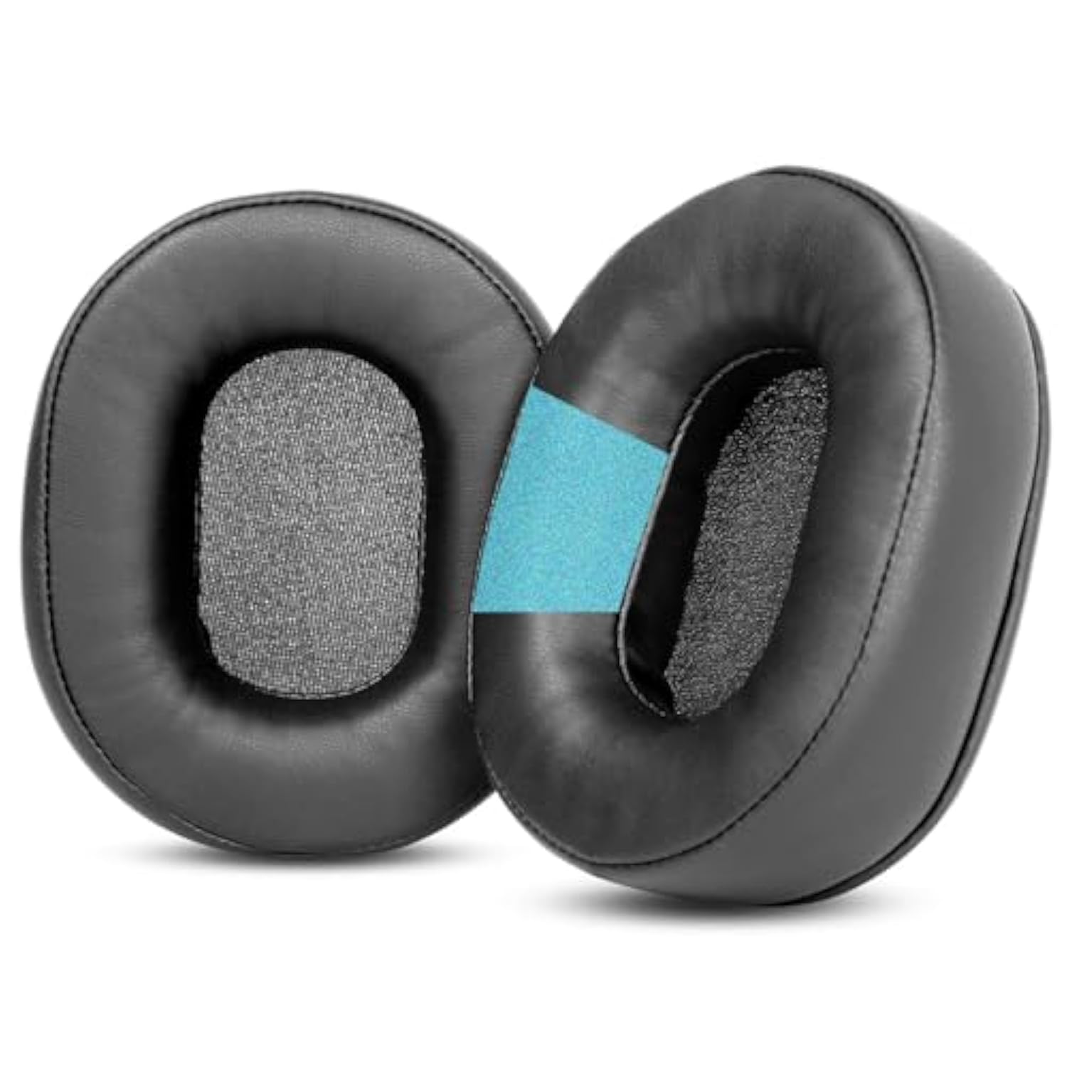 Ear Pads Ear Cushions Replacement Compatible With Auna Elegance Bluetooth 4.0 Nfc Aptx Headphone Protein Leather Earpads Black