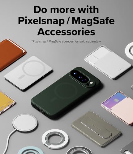 Onyx Designed for Google Pixel 10 Pro Case [Compatible with MagSafe and Pixelsnap] Oil & Dirt Resistant Enhanced Grip Non-Slip Texture Lightweight