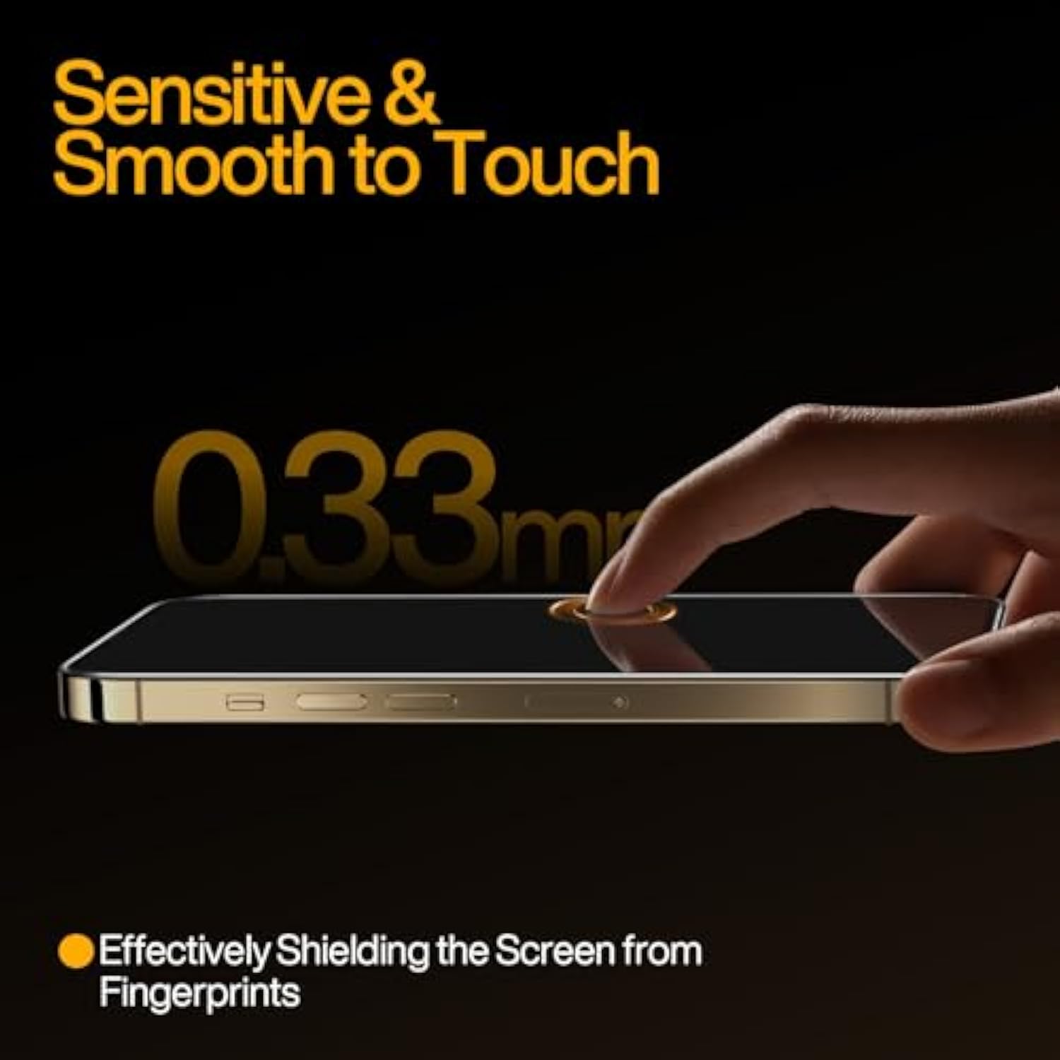 3-Pack Screen Protector For Iphone 14 Pro Max With 3-Pack Camera Lens Protector, Clear 9H Tempered Glass Film, Super Fast Installation (Dust-Free & Bubble-Free), Alignment Tool