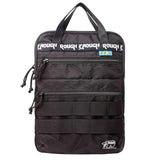 Rough Enough 14 Inch Laptop Sleeve Case Bag Tactical With Dual Compartments Luggage Strap Handle Weather Resistant For Travel Outdoor Adventures Black