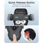 Phone Holder For Car Windshield/Dashboard/Window, Cell Phone Mount For Car Truck, Compatible With Iphone, Samsung, Google, Lg And More
