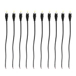 Coolm Dc 4.0Mm X 1.7Mm Male Power Pigtail Cable Male Connectors Dc Cable 4.0 X 1.7Mm Male Power Plug Connector Cable 10Pcs