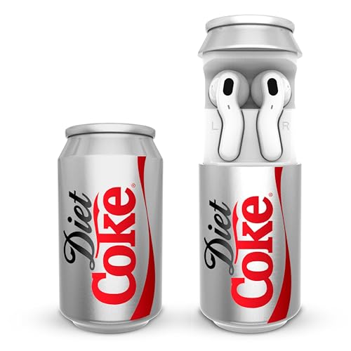 Diet Coke Can Shaped Wireless Earbuds  Bluetooth 5.0 Headphones With Built-In Mic, Voice Assistant Compatibility, 9H Playtime, Hd Stereo Sound, Noise Cancelling  Compatible With Apple & Android