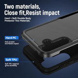 For Samsung Galaxy A35 5G Case,Galaxy A35 5G Case With Hd Screen Protector [Military Grade Drop Tested] Heavy-Duty Tough Rugged Shockproof Protective Case For Samsung A35 5G, Black