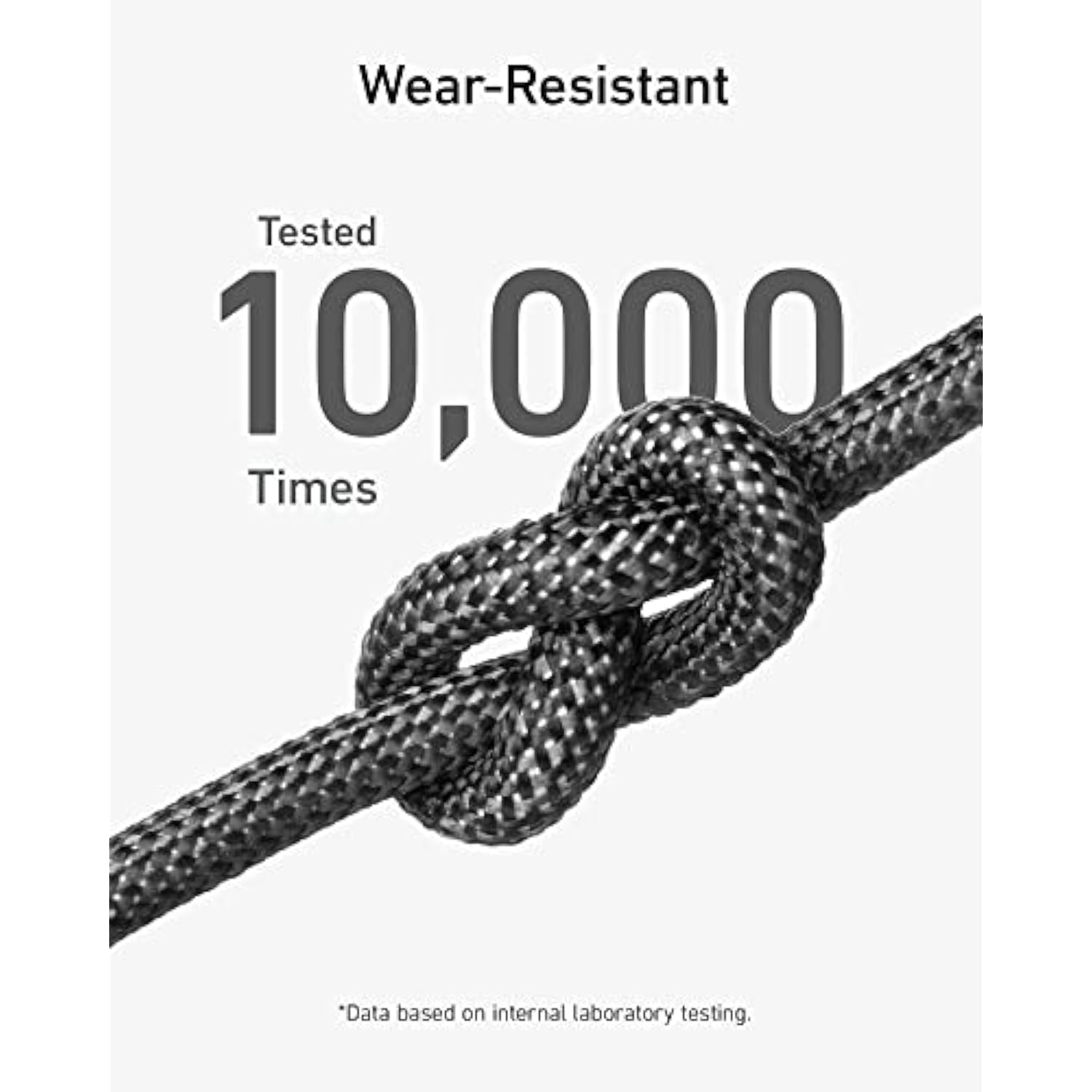 Anker USB C Cable, 240W Bio-Braided Type C Fast Charge Cord for iPhone 16/16 Pro, MacBook Pro 2020, iPad Pro,and More(USB 2.0, 6FT, Phantom Black)