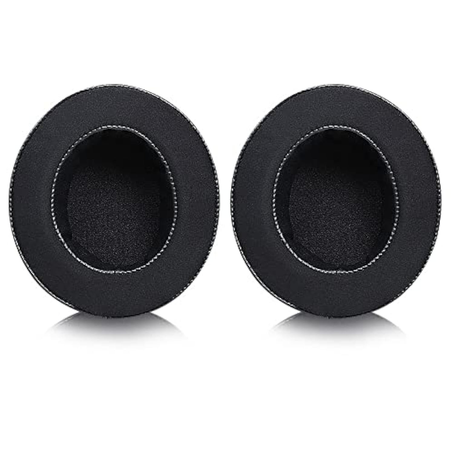 Replacement Earpads Protein Leather Ear Pads Cushions Cover Repair Parts Compatible With Razer Kraken Bt Kitty Edition Wireless Headphones (Ice-Black)