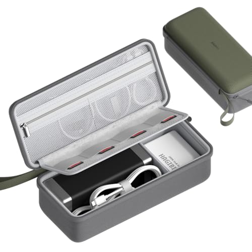 Electronics Organizer Travel Case Cable Organizer Bag Pouch Portable Waterproof Carry Case For Cable, Charger,Power Bank, Sd Card, Mouse, Usb Flash Disk (Dpb03 Green)