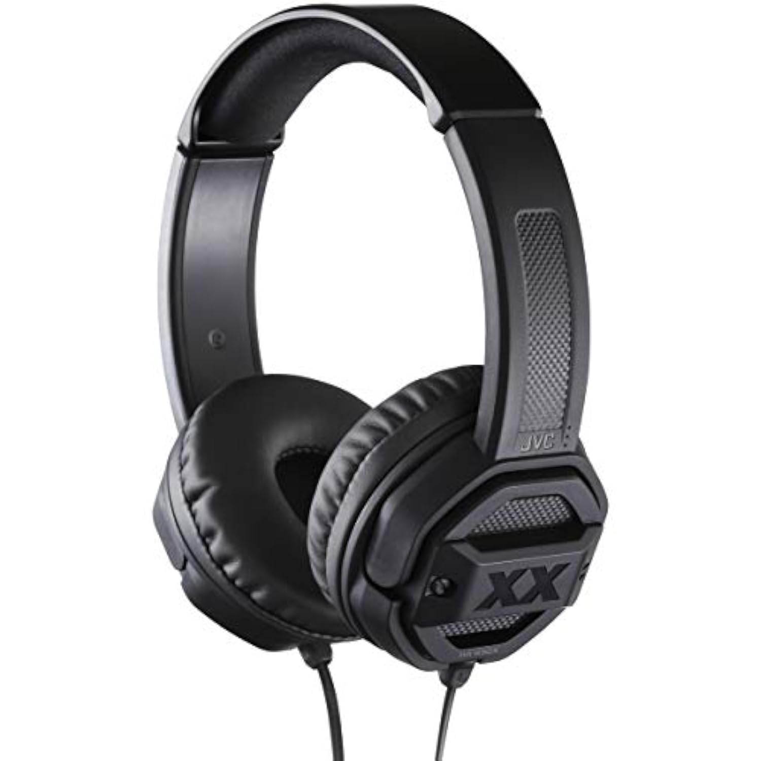 JVC HAS50X XX On-Ear Headphones with Powerful Bass, Dual Exteme Bass Ports, 40