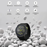 Watch Screen Protector +Watch Case Cover For Garmin Enduro 3, [3-Pcs] Tempered Glass Film & Soft Tpu Bumper, Anti-Scratch, Bubble-Free, Hd Clear, Shockproof Protection (Black Red)