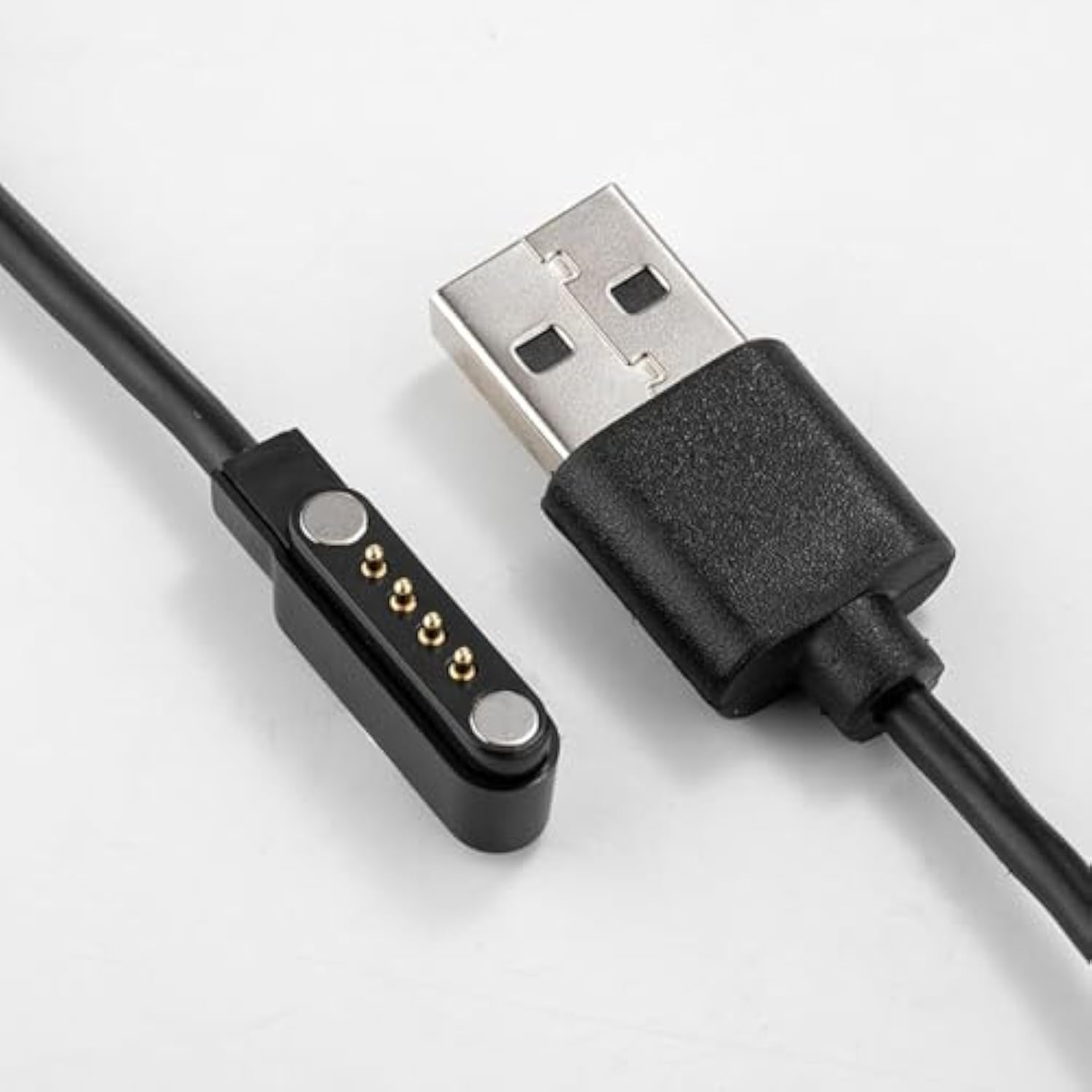 Charger Cable For Angelsense Personal Gps Tracker, Replacement Usb Charging Cable Cord, 4Pin Magnetic High Speed Charger For Angelsense Personal Gps Tracker
