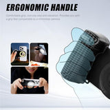 Magnetic Selfie Ring Light, Snap Grip with Detachable Bluetooth Remote Control for iPhone, Rechargeable LED Fill Light, Smartphone Camera Handle,