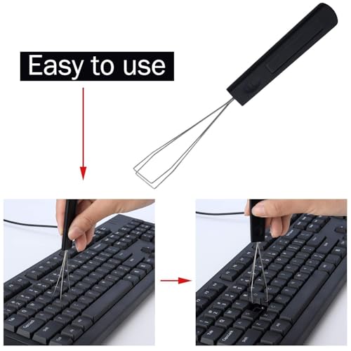 Keyboard Puller Keycap Removal Tool And 200 Pcs Rubber O-Ring Dampeners Plumbing Rubber O-Ring Seal For Switch And Mechanical Keyboard