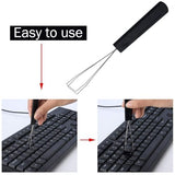 Keyboard Puller Keycap Removal Tool And 200 Pcs Rubber O-Ring Dampeners Plumbing Rubber O-Ring Seal For Switch And Mechanical Keyboard