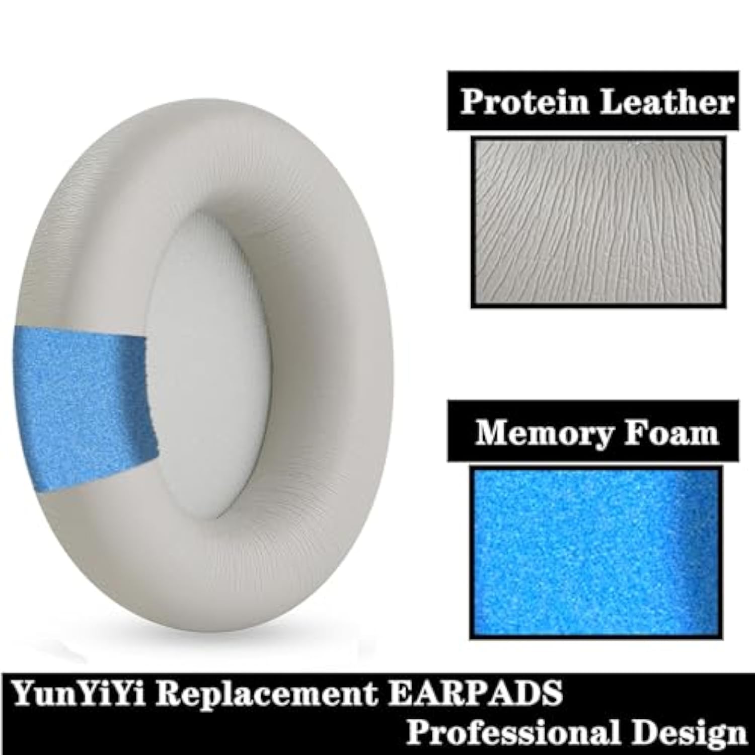 Studio Pro Ear Pads Replacement Cushions Compatible With Beats Studio Pro Noise Cancelling Headphones Protein Leather Earcups Earmuffs Parts