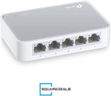 Learning Resources Tl-Sf1005D 5-Port Fast Ethernet Unmanaged Switch | Plug And Play | Desktop