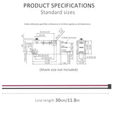 Short Hinge Straight Lever Waterproof Momentary Push Button Micro Limit Switch With Line Nc(Normally Closed) Snap Action Mini Switches 2 Pins 1 Pc For Arduino