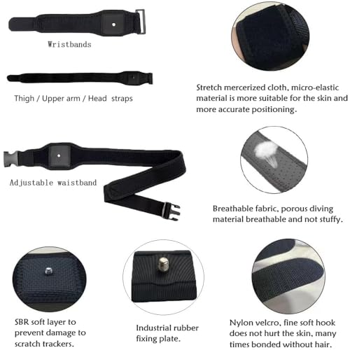 Htc Vive Full Body Trackers Belt, Trackers Fixed Belt, For Virtual Reality, Tundra Tracker Straps,1 Belt, 2 Bowl Straps, 2 Thigh Straps.