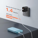 Power Bank 35W 20000mAh Portable Charger Fast Charging?PD 3.0 QC 4.0 Fast Charging Phone Charger with LED Display, Travel Battery Pack 2 USB C 2 USB
