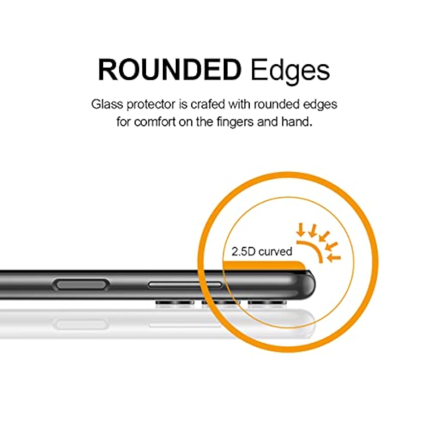 (3 Pack) Designed For Samsung Galaxy A14 5G Tempered Glass Screen Protector, Anti Scratch, Bubble Free