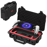 Carrying Case for Playstation Portal Remote Player, Hard Shell Travel Case with DIY Customizable Foam for PS Portal, Portable Hard Storage Bag for