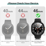 [4+4Pack] Case For Galaxy Watch8 Classic, Anti-Fog Tempered Glass Face Cover Film + All-Around Hard Pc Protective Screen Protector Compatible With Samsung Galaxy Watch 8 Classic 46Mm