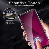 Privacy Screen Protector For T-Mobile Revvl 7, Shatterproof Tempered Glass Accessories, Anti Spy Tempered Glass Film, Case Friendly Ultra Resistant 9H Hardness Anti-Glare Hd Black -3 Pack