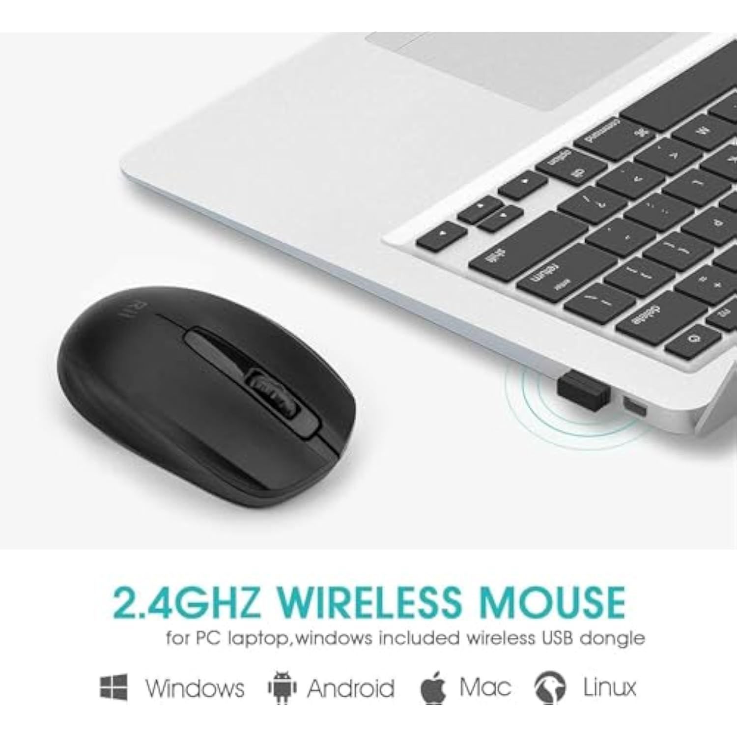 10-Pack Wireless Mouse 1000Dpi For Pc, Laptop, Windows,Office Included Wireles